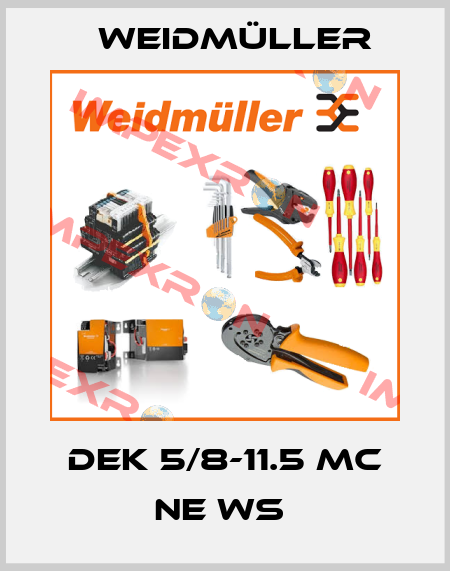 DEK 5/8-11.5 MC NE WS  Weidmüller