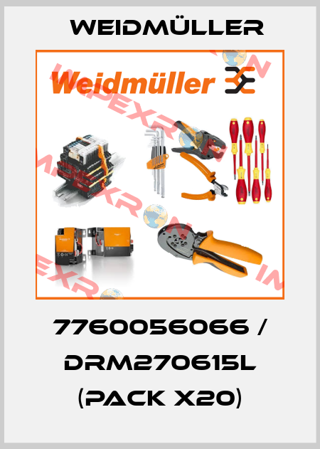 7760056066 / DRM270615L (pack x20) Weidmüller