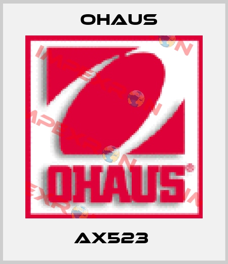 AX523  Ohaus