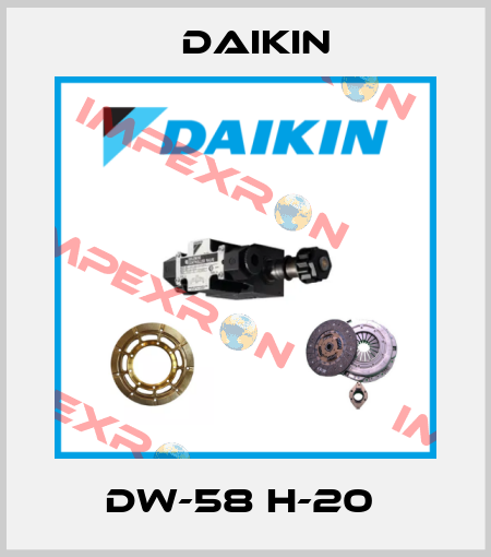 DW-58 H-20  Daikin