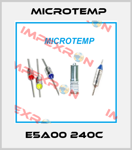 E5A00 240C  Microtemp