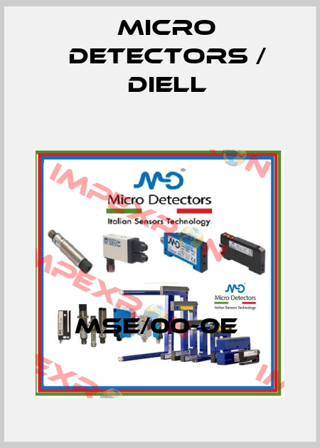 MSE/00-0E  Micro Detectors / Diell