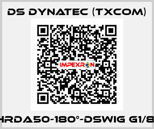 HRDA50-180°-DSWIG G1/8  Ds Dynatec (TXCOM)