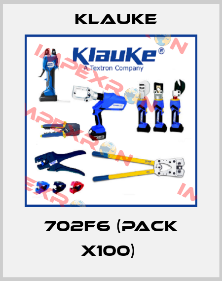 702F6 (pack x100)  Klauke