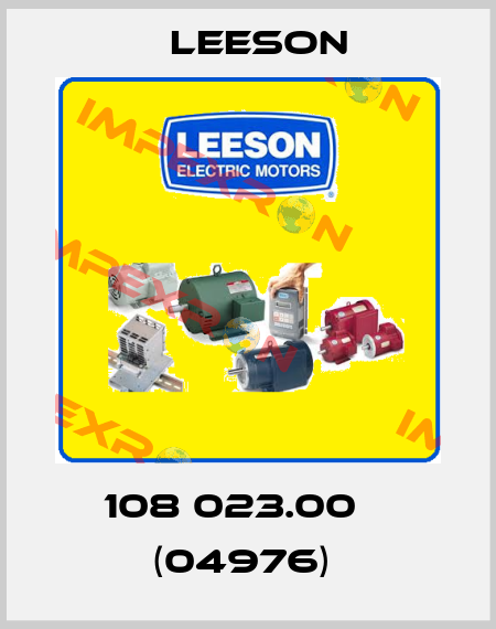 108 023.00    (04976)  Leeson