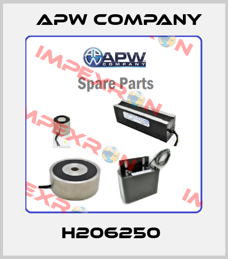 H206250  Apw Company
