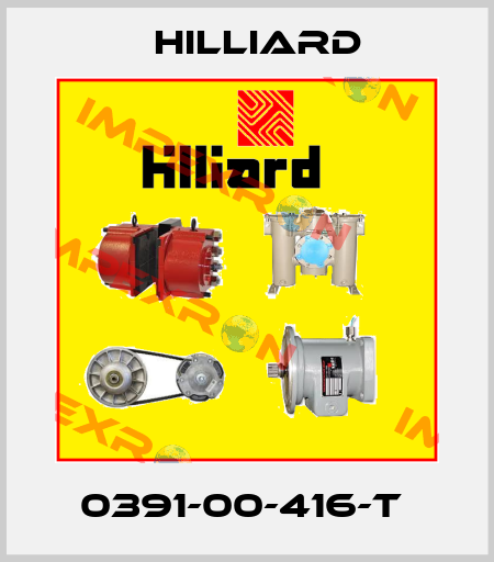 0391-00-416-T  Hilliard