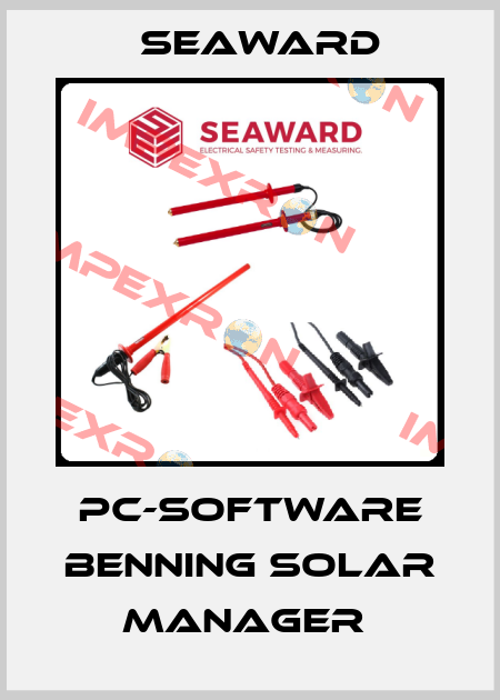 PC-Software BENNING SOLAR Manager  Seaward