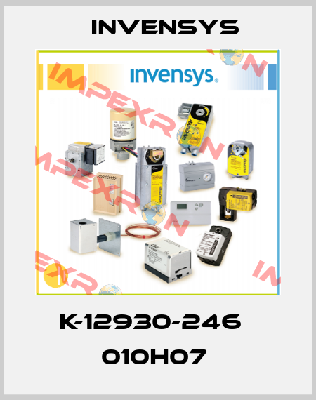 K-12930-246   010H07  Invensys