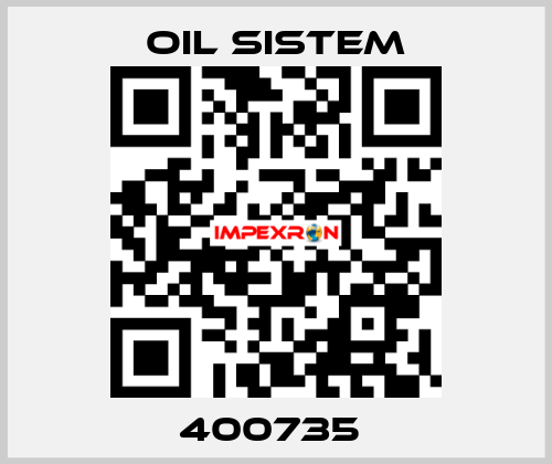 400735  Oil Sistem