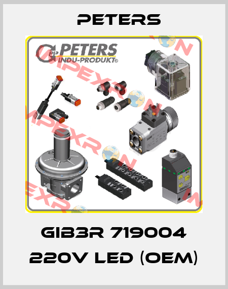 GIB3R 719004 220V LED (OEM) Peters
