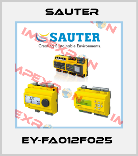 EY-FA012F025  Sauter