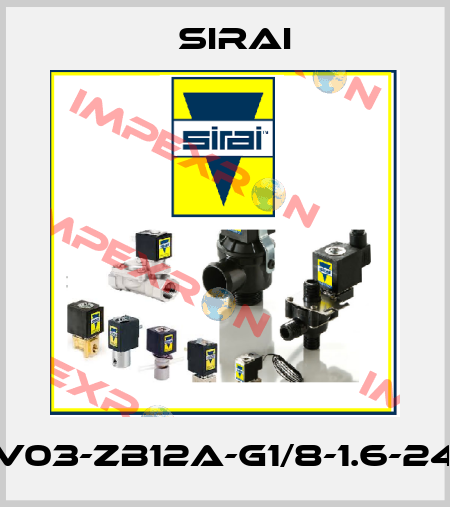 L172V03-ZB12A-G1/8-1.6-24VDC Sirai