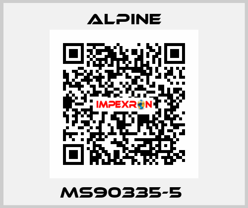 MS90335-5  Alpine