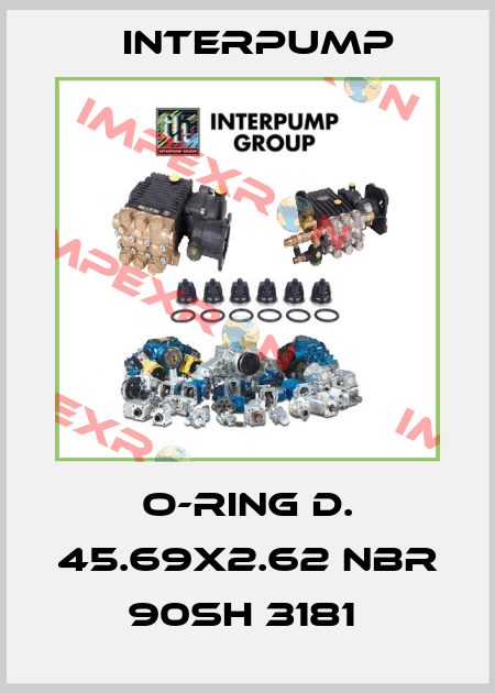 O-Ring D. 45.69x2.62 NBR 90SH 3181  Interpump