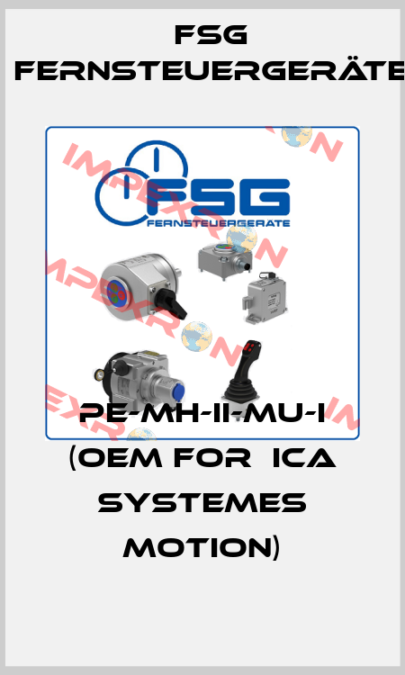 PE-MH-II-MU-I (OEM FOR  ICA Systemes Motion) FSG Fernsteuergeräte