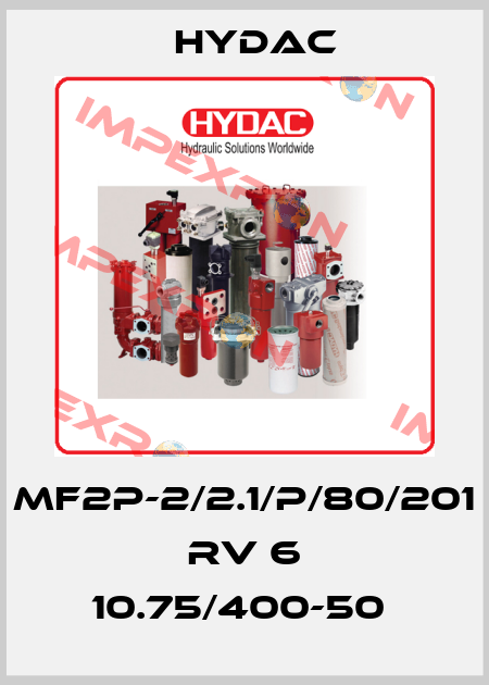 MF2P-2/2.1/P/80/201 RV 6 10.75/400-50  Hydac