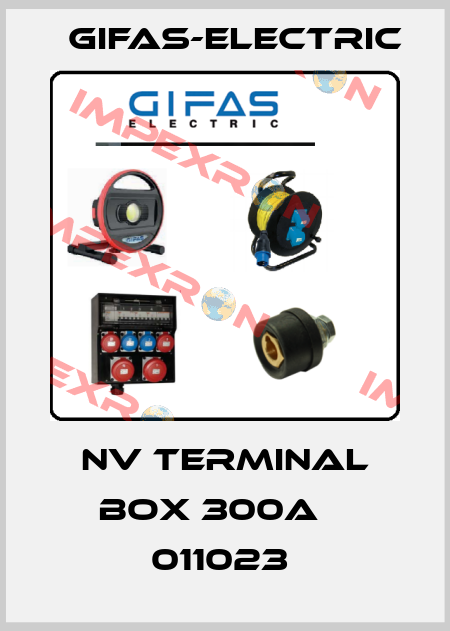 NV TERMINAL BOX 300A    011023  Gifas-Electric