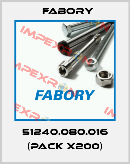 51240.080.016 (pack x200) Fabory