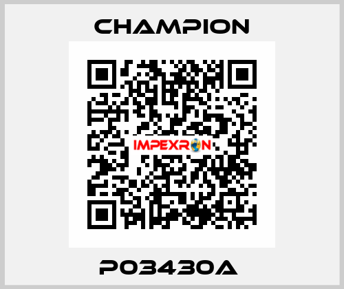 P03430A  Champion