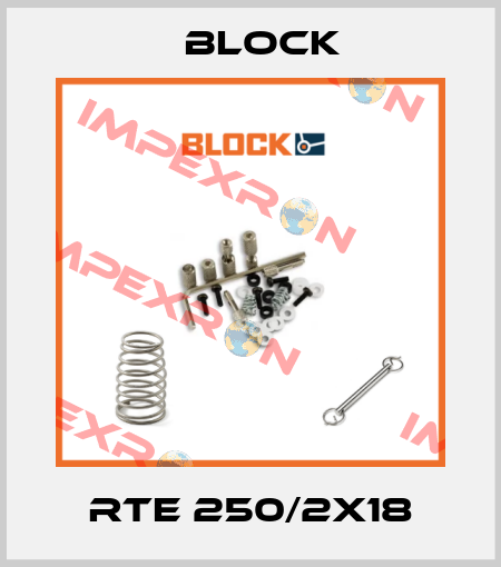 RTE 250/2x18 Block