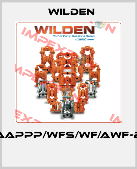 P2-AAPPP/WFS/WF/AWF-2014  Wilden