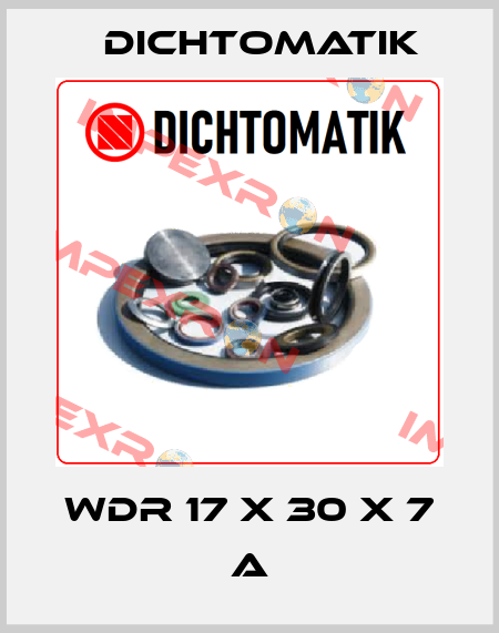 WDR 17 x 30 x 7 A Dichtomatik