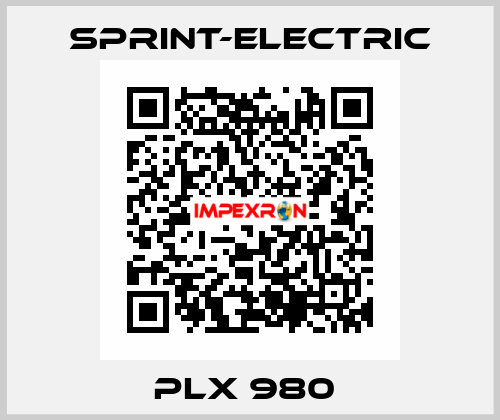 PLX 980  Sprint-Electric