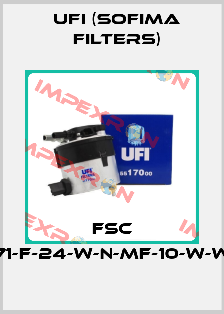 FSC 71-F-24-W-N-MF-10-W-W Ufi (SOFIMA FILTERS)