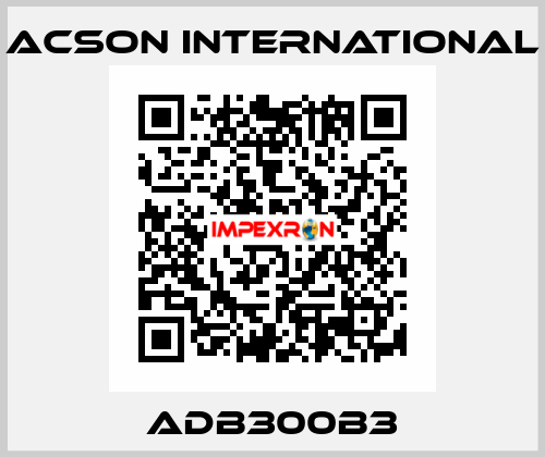 ADB300B3 Acson International