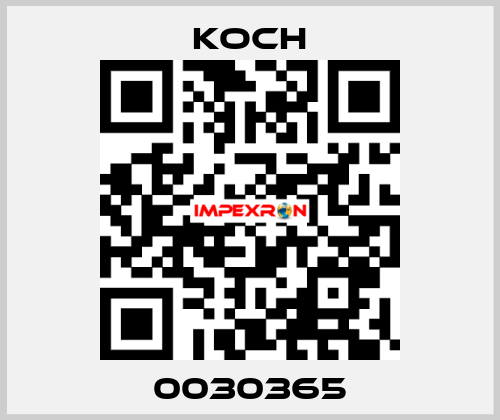 0030365 KOCH