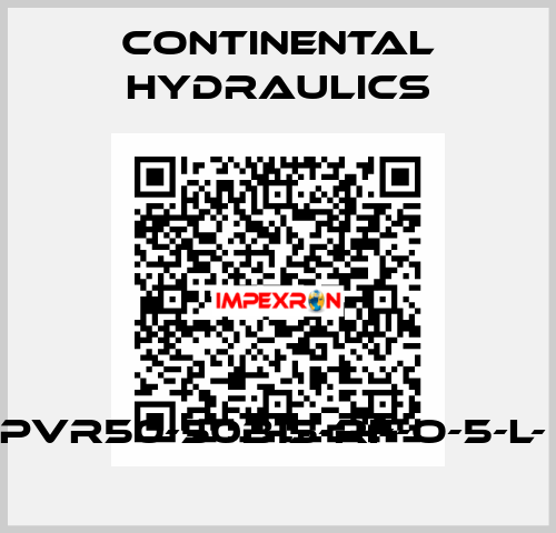 PVR50-50B15-RF-O-5-L-  Continental Hydraulics