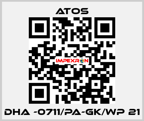 DHA -0711/PA-GK/WP 21 Atos