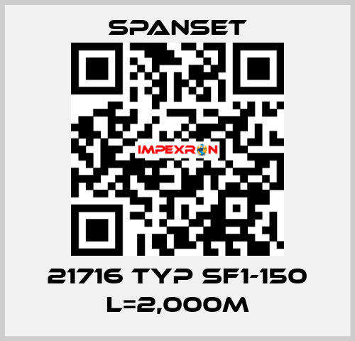 21716 Typ SF1-150 L=2,000m SpanSet