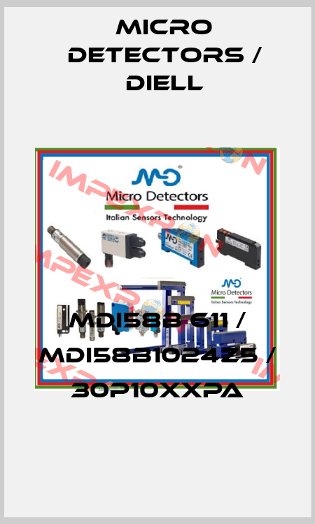 MDI58B 611 / MDI58B1024Z5 / 30P10XXPA
 Micro Detectors / Diell