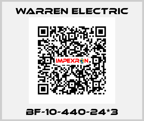 BF-10-440-24*3 WARREN ELECTRIC