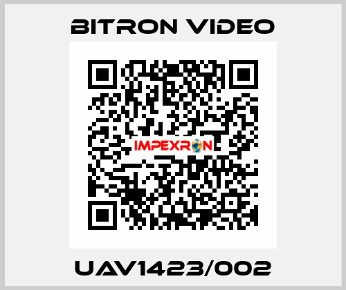 UAV1423/002 Bitron video