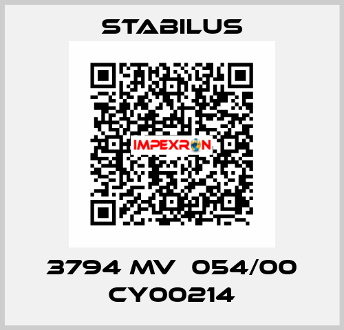 3794 MV  054/00 CY00214 Stabilus