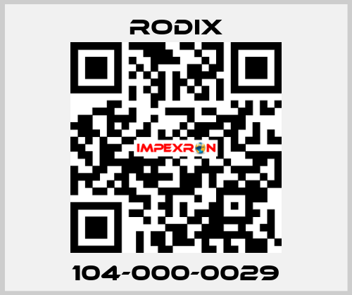 104-000-0029 Rodix