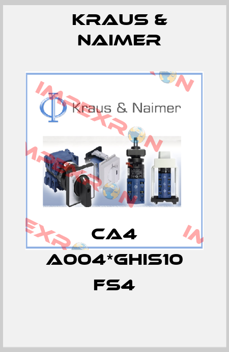CA4 A004*GHIS10 FS4 Kraus & Naimer