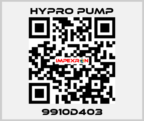 9910D403 Hypro Pump