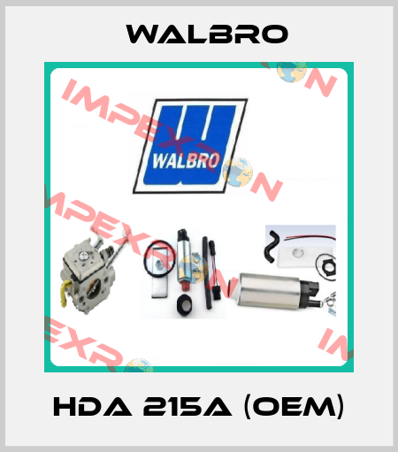 HDA 215A (OEM) Walbro