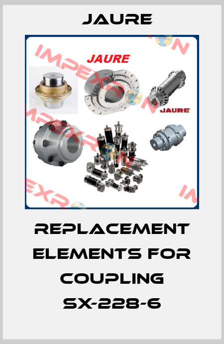 Replacement elements for coupling SX-228-6 Jaure