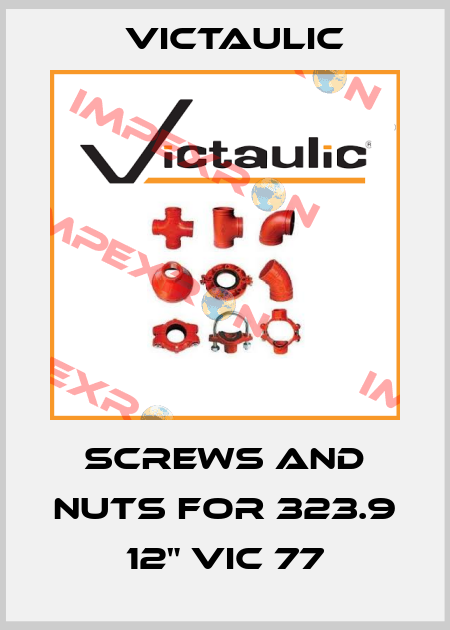 screws and nuts for 323.9 12" vic 77 Victaulic