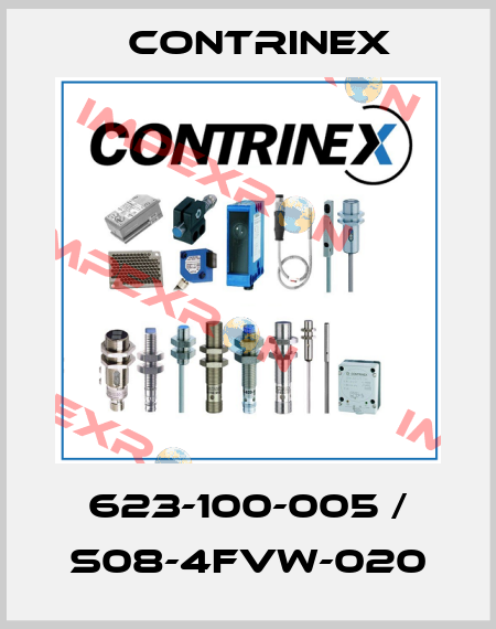 623-100-005 / S08-4FVW-020 Contrinex