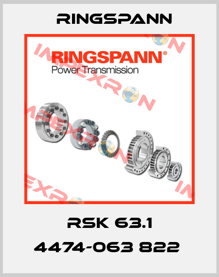 RSK 63.1 4474-063 822  Ringspann