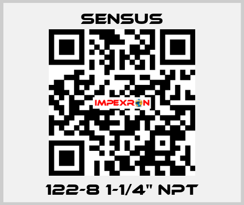 122-8 1-1/4" NPT Sensus