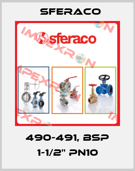 490-491, BSP 1-1/2" PN10 Sferaco