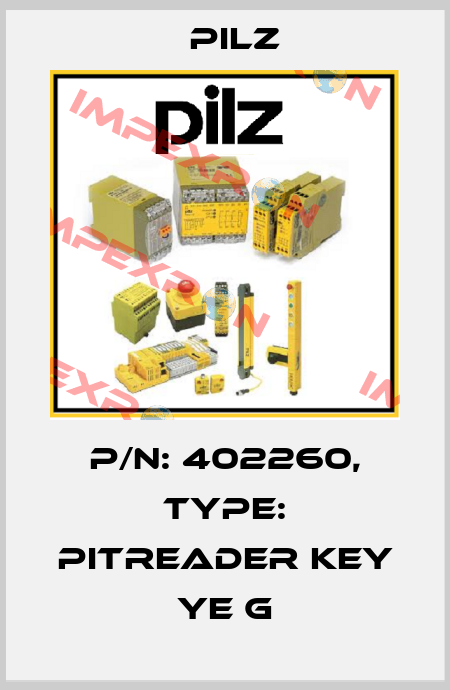p/n: 402260, Type: PITreader key ye g Pilz
