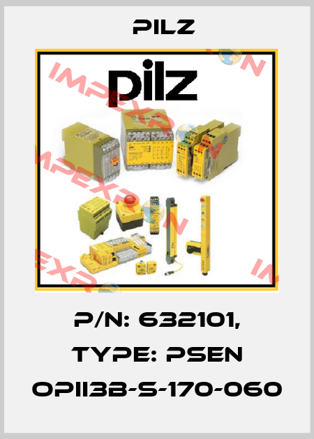 p/n: 632101, Type: PSEN opII3B-s-170-060 Pilz